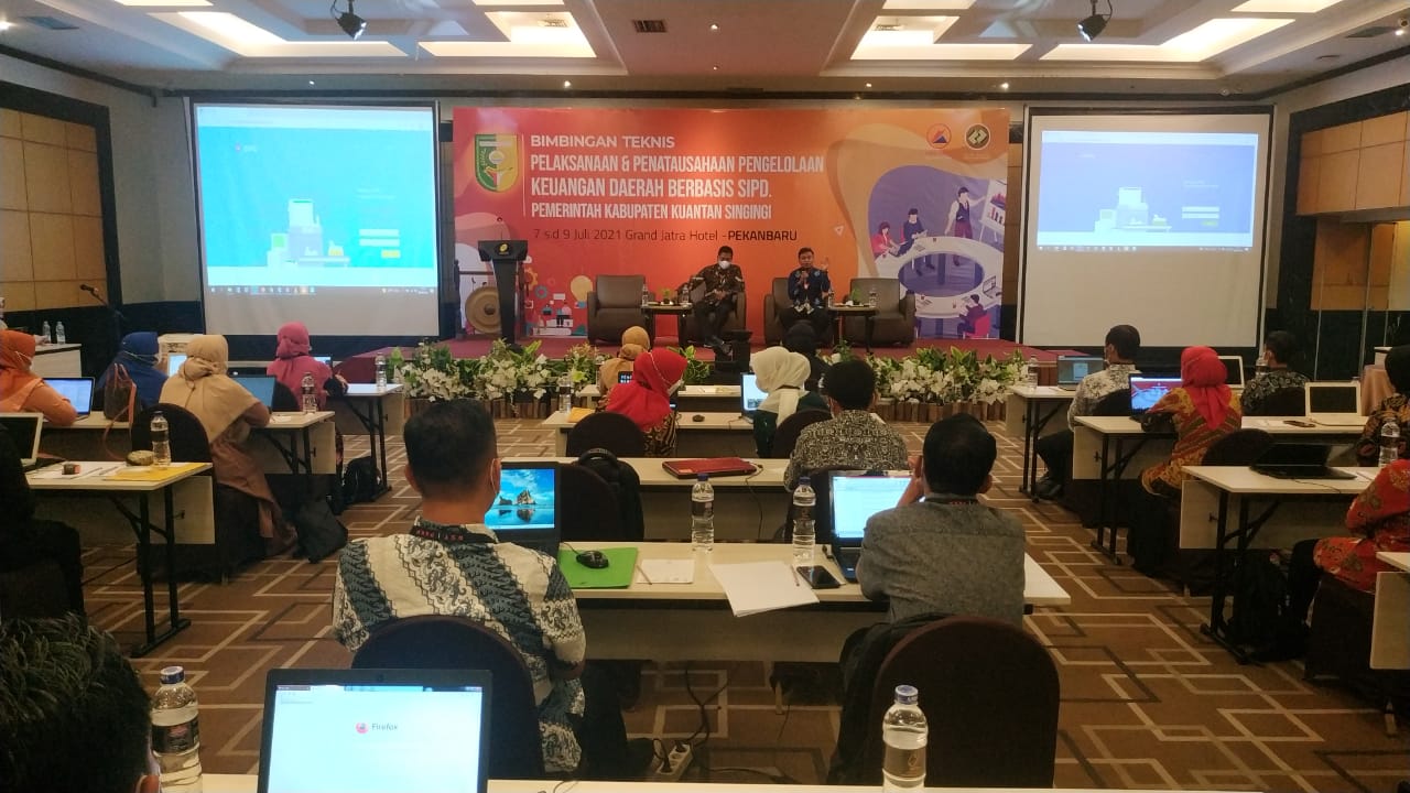 Rangkul Konsultan Raja Sakti Telematika, Pemkab  Kuansing Gelar Bimtek SIPD