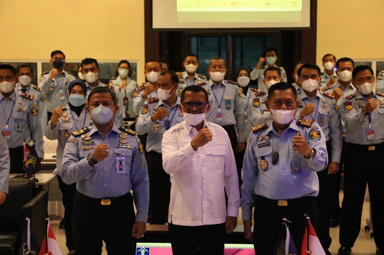 Sesditjenpas Buka Rakernis Pas Riau, Tegaskan Tidak Ada Toleransi Bagi Pelanggaran Yang Dilakukan Petugas Pemasyarakatan
