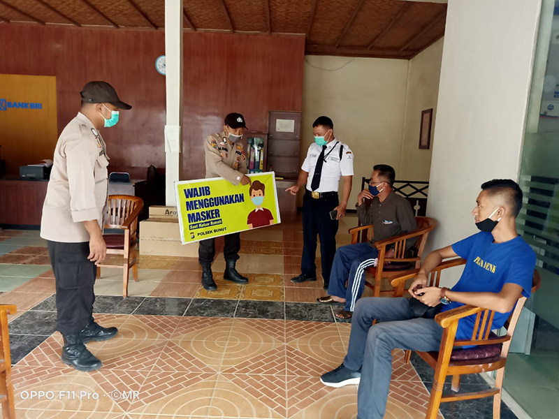 Personel Polsek Bunut Gelar Patroli C3 di Objek Vital