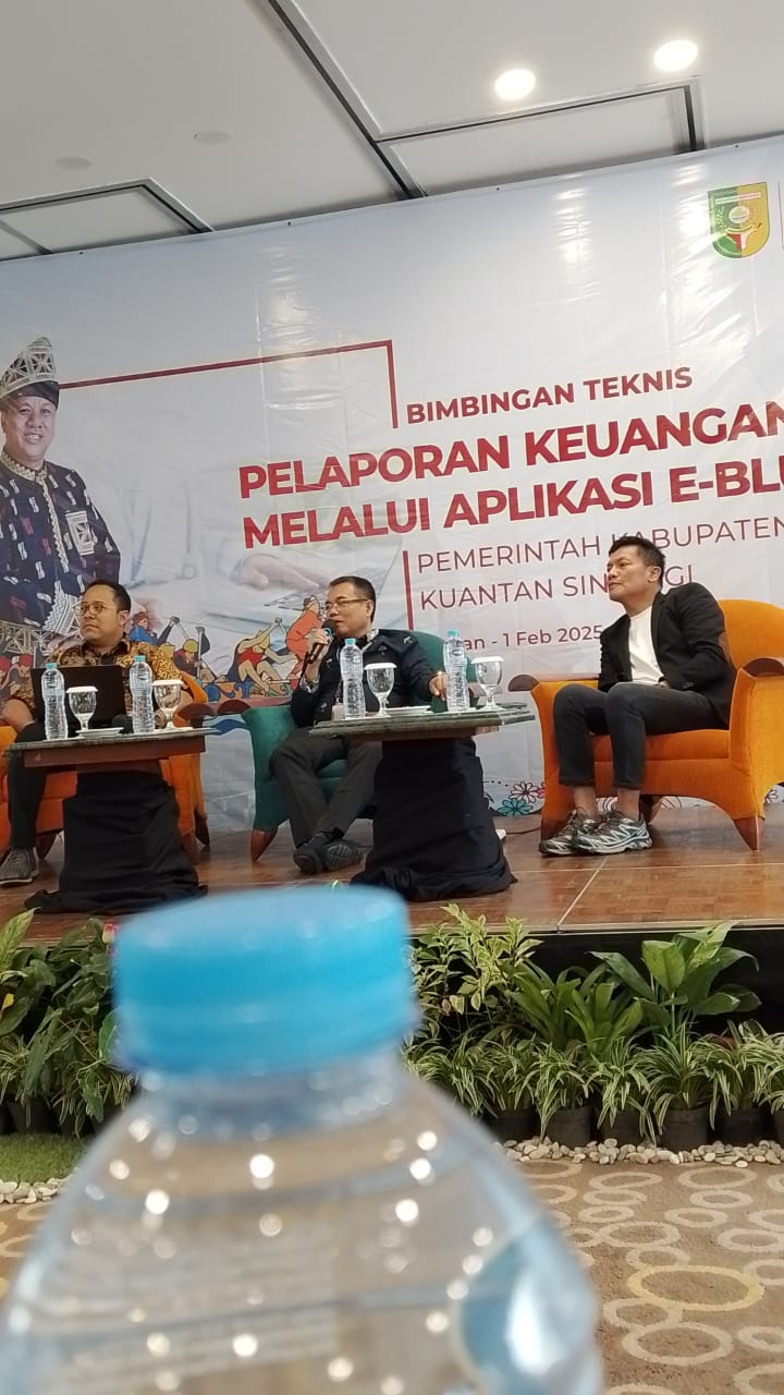 Lewat Bimbingan Teknis Aplikasi e-BLUD;  Bupati Kuansing Dorong Peningkatan Kualitas Tata Kelola Keuangan BLUD