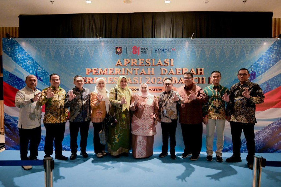 Perkuat Sinergi Pemerintah Pusat dan Daerah se-Sumatera, Bupati Bengkalis Hadiri Rakornas Forkopimda di Batam