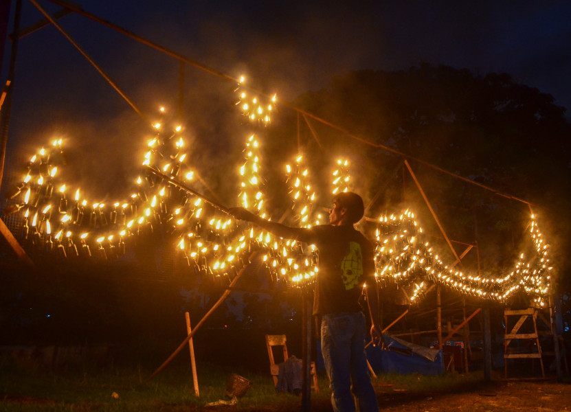 Festival Lampu Colok Kembali Digelar di Pekanbaru pada Ramadhan Tahun Ini