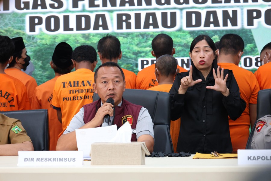 Modus Bagi Hasil, Perambah 143 Hektare Hutan Produksi Ditangkap Polda Riau