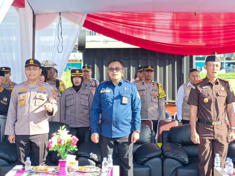 Hadiri Launching Polisi RW  Kajari Kuansing Berikan Dukungan Penuh