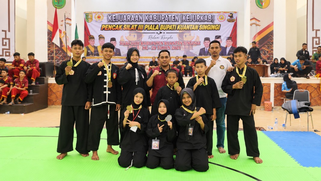 Baru Dibuka, SRT 1 Kuansing Toreh Prestasi  Kejurkab Pencak Silat Piala Bupati Kuansing