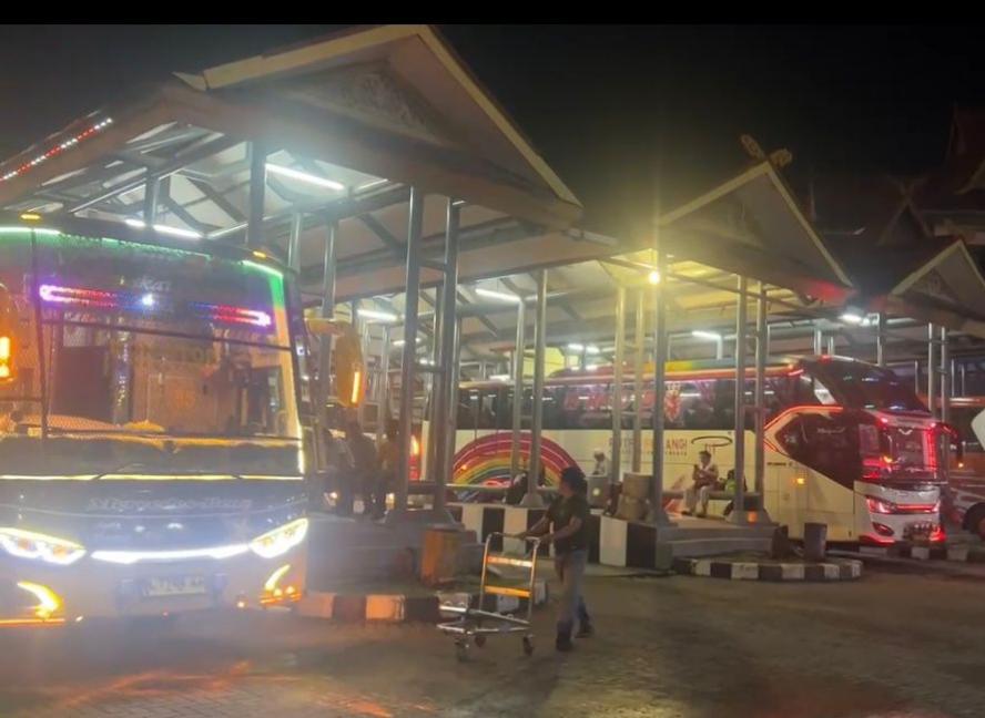Lonjakan Pemudik di Pekanbaru, PO Bus Tambah Armada Antisipasi Lebaran