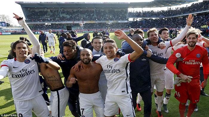 Bantai Troyes 9-0, PSG Juara Liga Perancis
