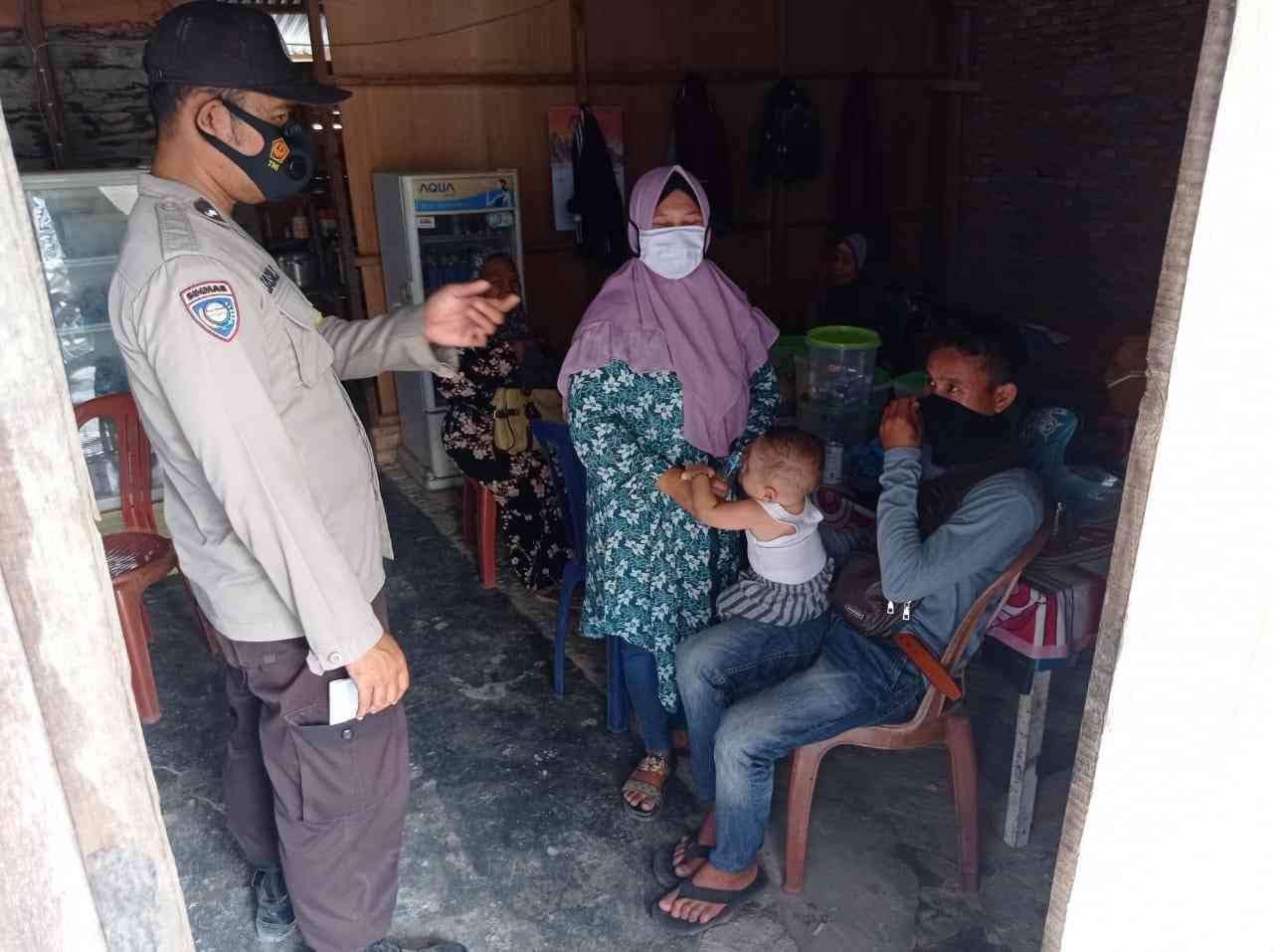 Wujudkan Lingkungan Kondusif, Polsek Langgam Intensif Lakukan Patroli C3