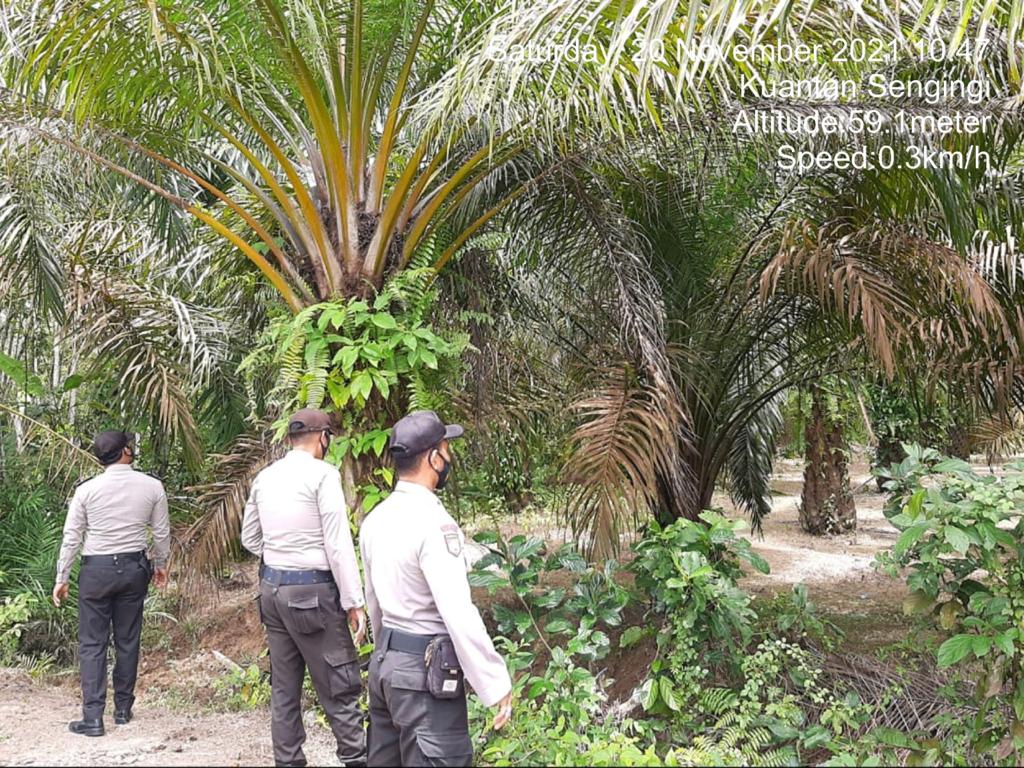 Mencegah Terjadi Pencurian, Perusakan bahkan Kebakaran, Jajaran Polres Kuansing Lakukan Patroli 
