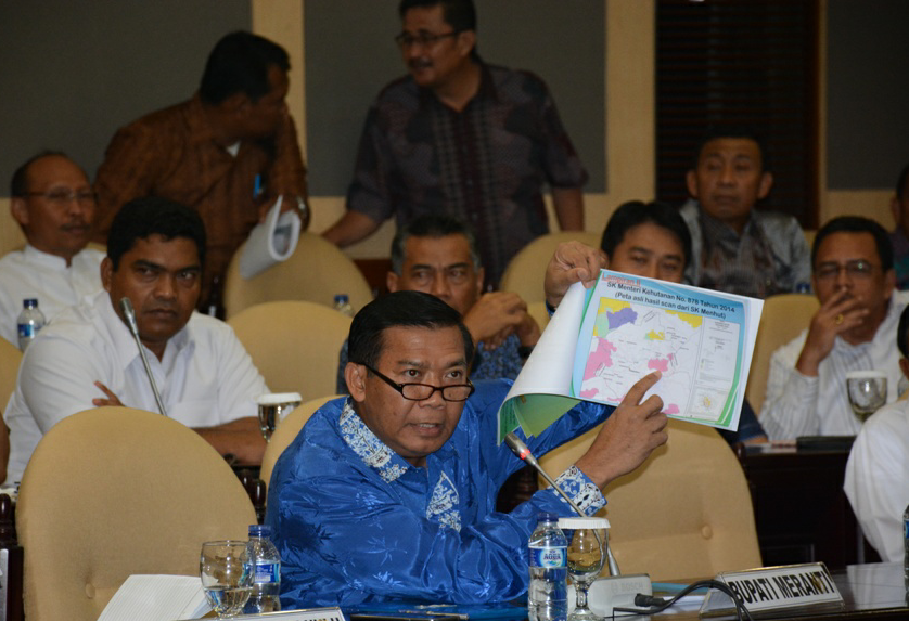 Walikota Minta Kemenhut Revisi RTRW Provinsi Riau