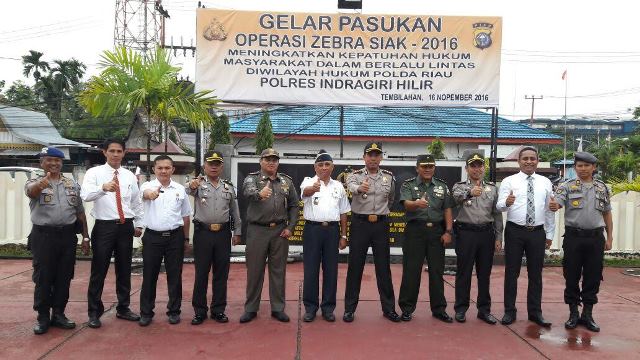 Dolifar Manurung Pimpin Apel Operasi Zebra 2016