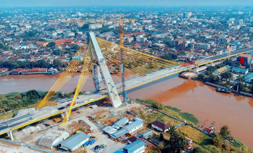 Lusa, Jembatan Siak IV atau Jembatan Sultan Abdul Jalil Alamuddin Syah Resmi Dibuka untuk Umum
