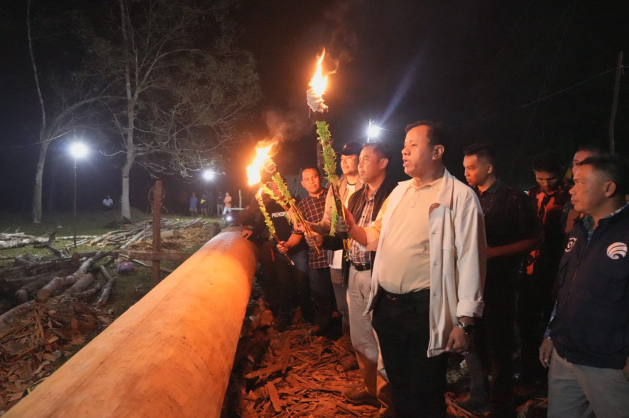 Bupati Galang Dana Seratus Juta Lebih, Instruksikan PUPR Normalisasi Sungai