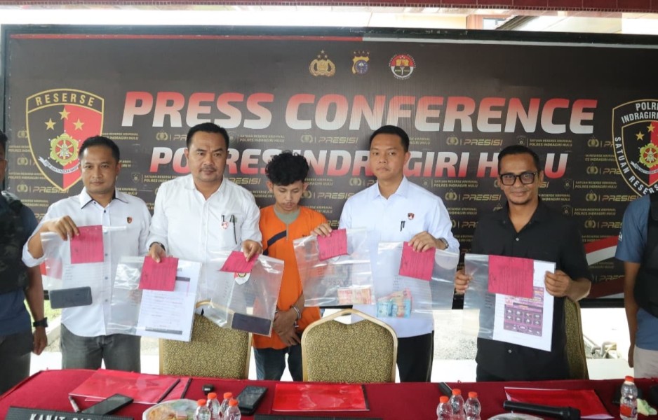 Polres Inhu Ungkap Kasus Love Scamming, Korban Diperas hingga Rp12 Juta