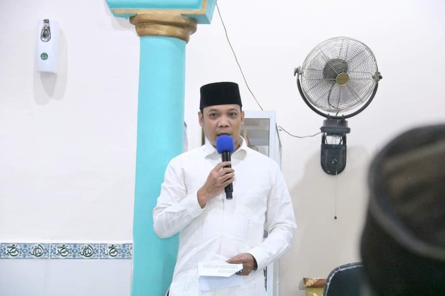 Pesan Pj Wako ke Jamaah Masjid Nurul Jannah Rumbai di Safarai Ramadan Terakhir