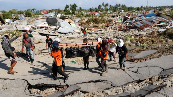Data Terbaru: Korban Meninggal Gempa Sulteng Sudah Tercatat 2.113 Orang