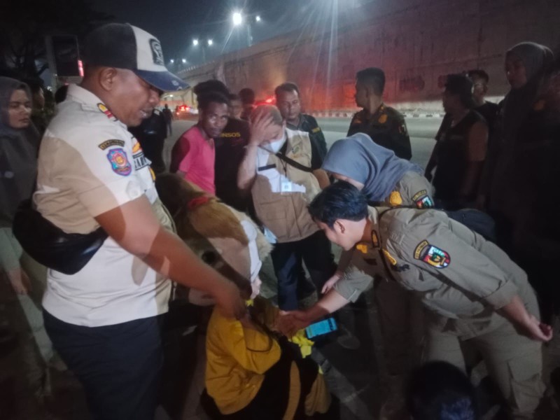 Satpol PP Pekanbaru Razia Gepeng, Temukan Anak di Bawah Umur Dieksploitasi