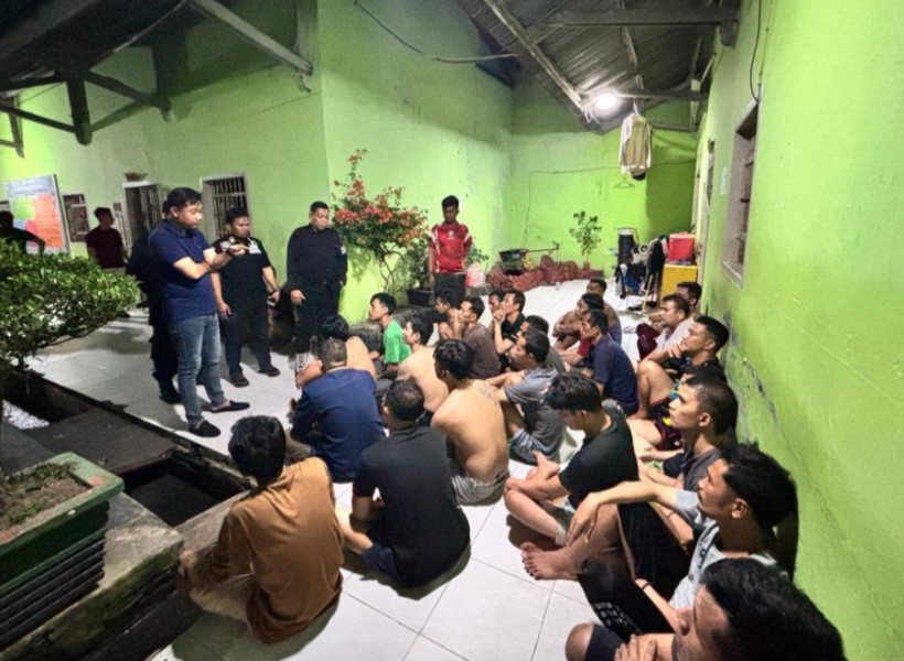 Lapas Pekanbaru Gelar Razia dan Tes Urine, Seluruh Warga Binaan Negatif Narkoba