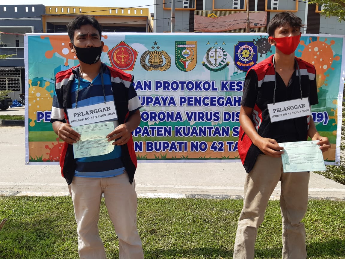 Tim Yustisi  Pemburu Teking Covid-19 Tetap Semangat Dalam Melaksanakan Tugasnya