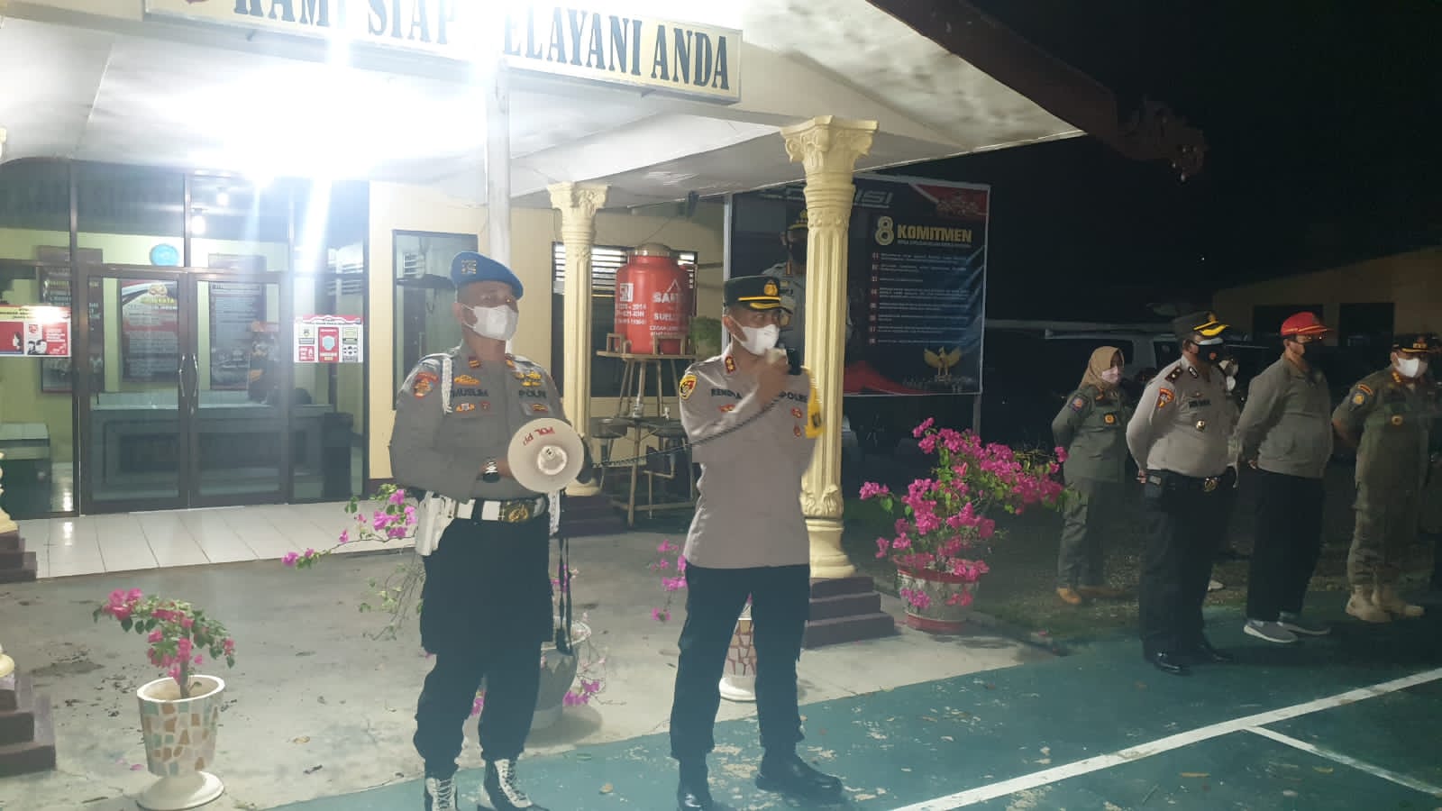 Tidak Mengenal Lelah, Tim Gabungan Satgas Covid 19 Kuansing Laksanakan Giat Operasi KRYD dan Himbauan Prokes