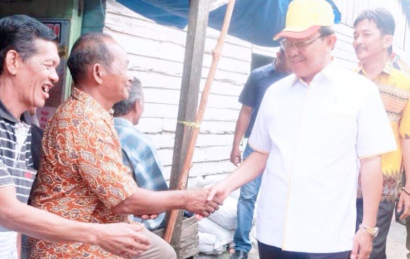 Bupati Inhil Lakukan Kunjungan Kerja dan Sapa Masyarakat Tanah Merah 