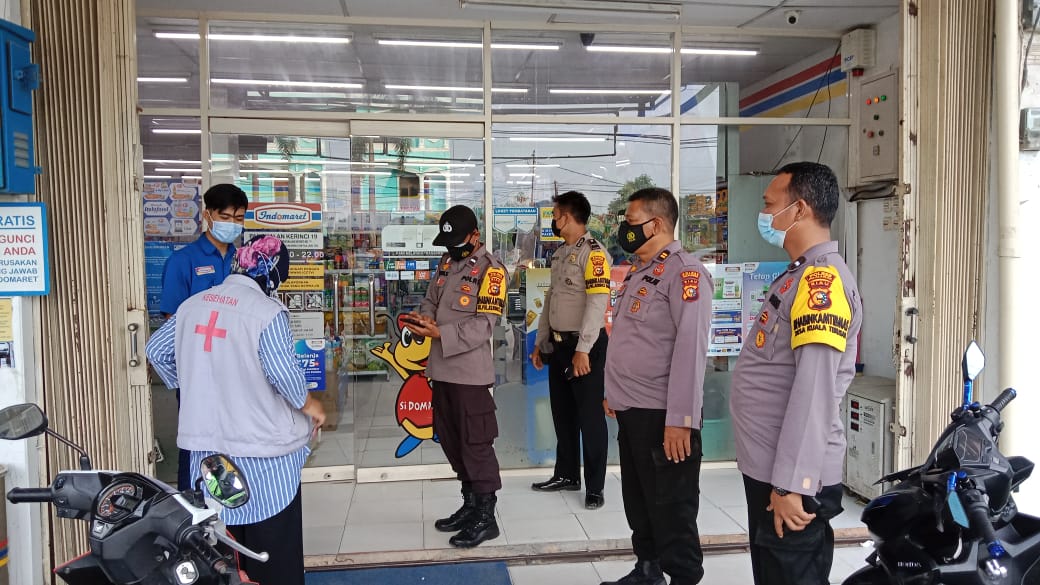 Polsek Pangkalan Kerinci Masih Temukan Pelanggar Prokes Saat Yustisi