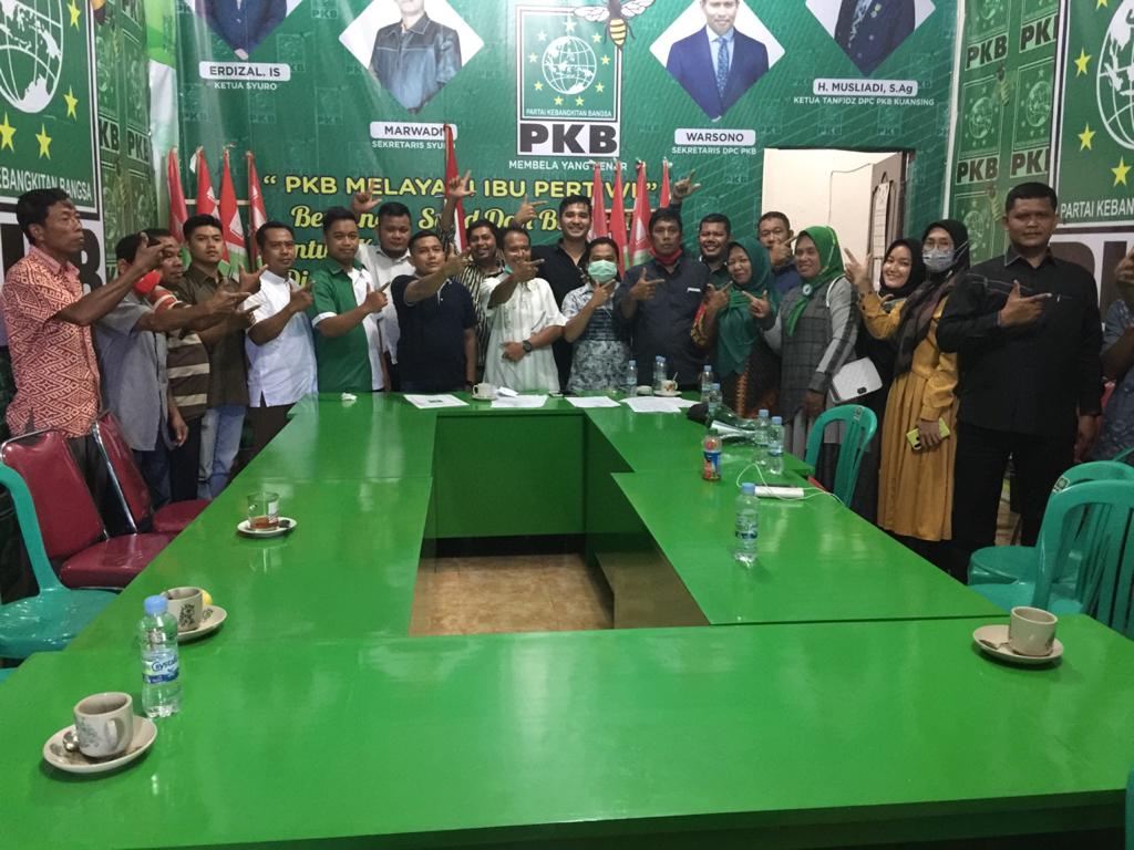 DPC Partai PKB Gelar Rapat Persiapan Pengukuhan DPAC PKB se-Kabupaten Kuantan Singingi