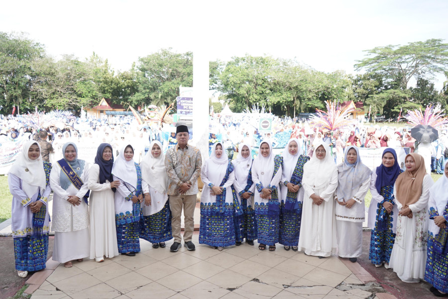 Tampil Kompak;  BKMT Sentajo Raya Raih Juara 3 Lomba Pawai 1 Muharram