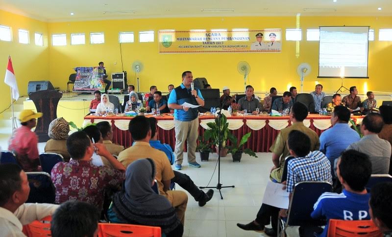 Musrenbang Kecamatan se-Kabupaten Inhu Tahun 2017 Resmi Dimulai