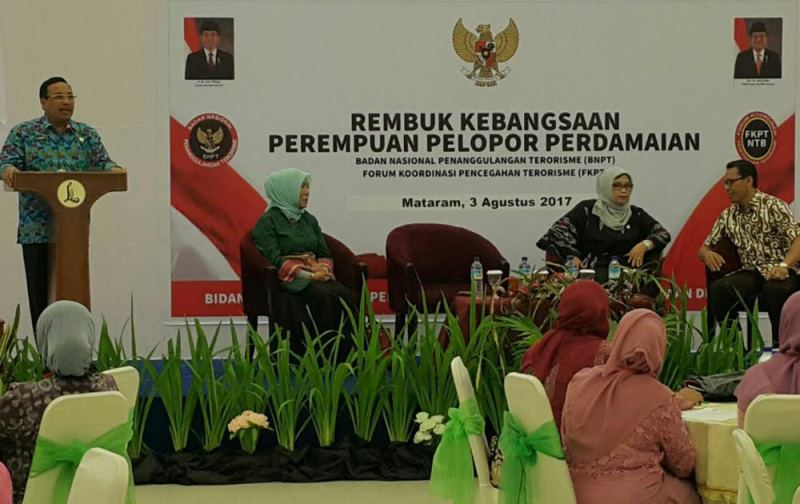 Perempuan di NTB Didorong Peka Ancaman Terorisme 