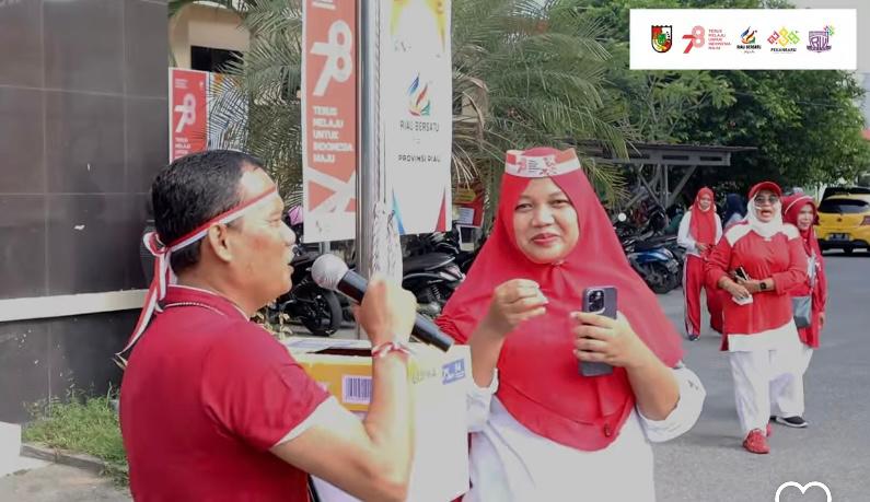 Kecamatan Binawidya Rayakan HUT RI ke-78 dengan Serangkaian Perlombaan Meriah