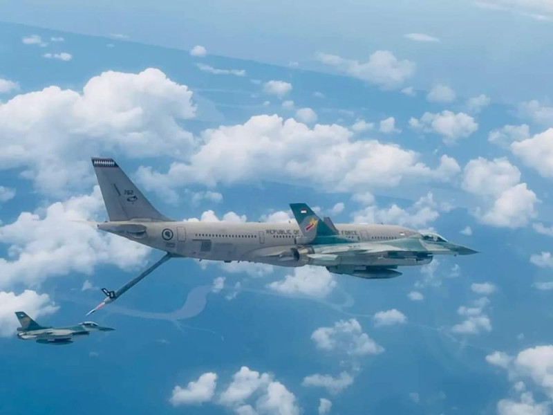 Air to Air Refuelling Jadi Fokus Latihan Bersama TNI AU dan RSAF