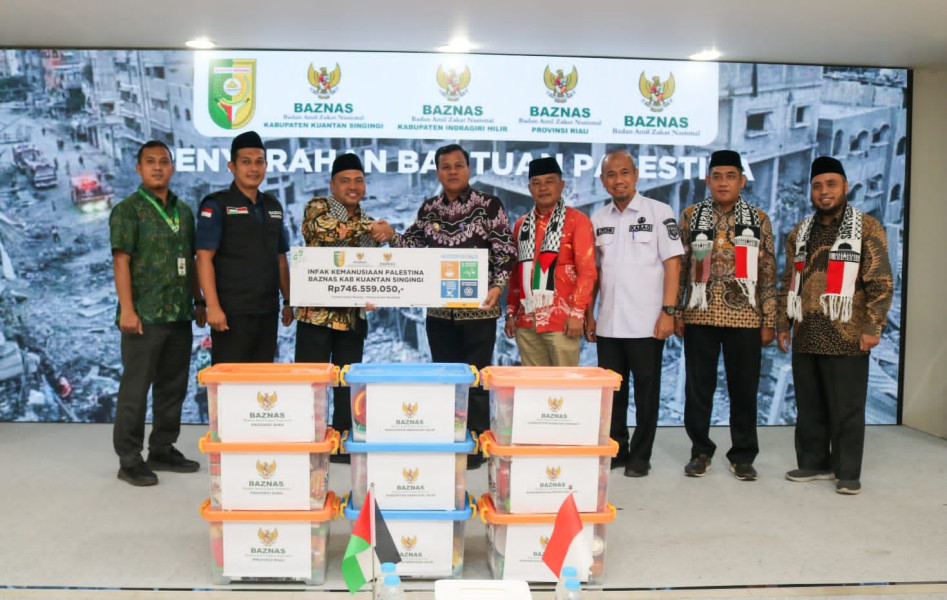 Salurkan Bantuan Untuk Rakyat Palestine, Bupati Sambangi Kantor Baznas RI