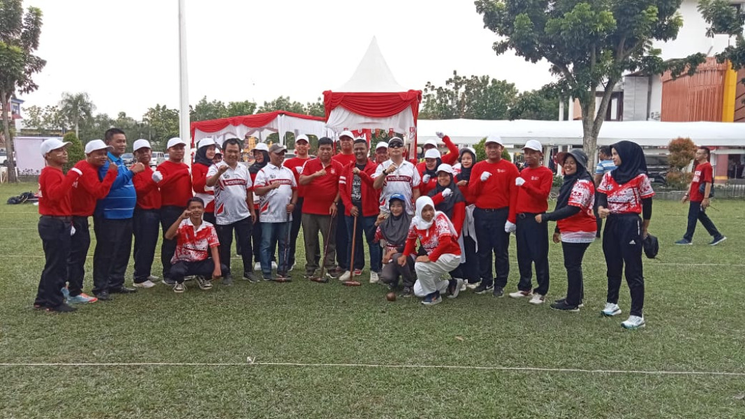 Cabor Woodball Riau Gelar Sosialisasi Bersama Ketua KONI Pekanbaru