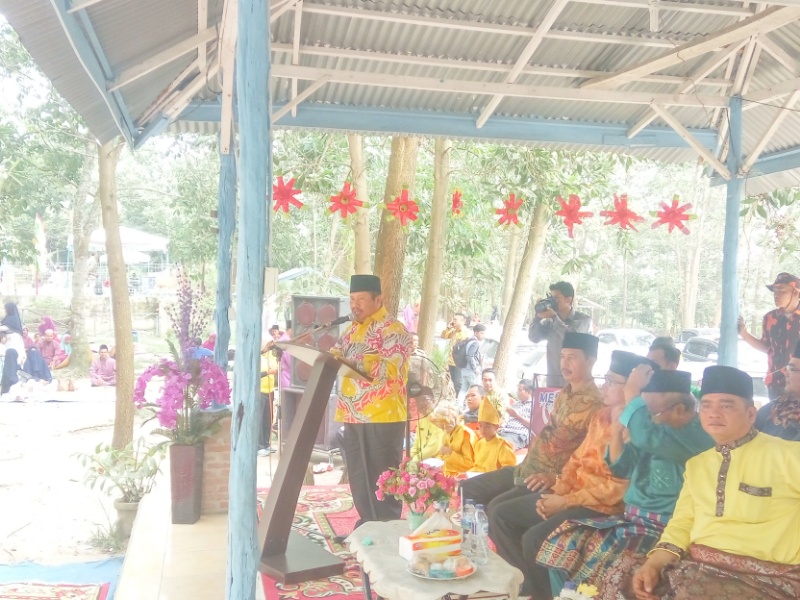 Bupati Bengkalis Hadiri Silaturahmi Akbar di Taman Rekreasi Seroja Duri