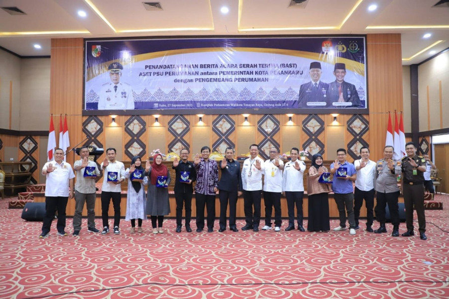 Dinas Perkim Terima Aset Fasos dan Fasum dari Pengembang Perumahan, Tingkatkan Komitmen Optimalisasi Aset