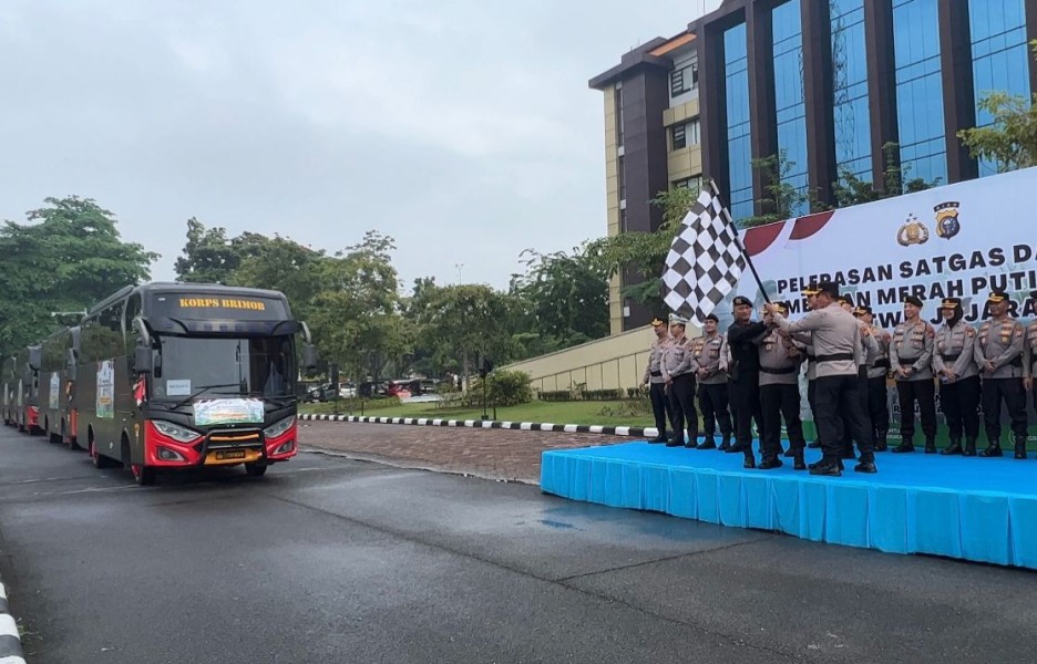 Satgas Jembatan Merah Putih Tahap II Resmi Dilepas, 120 Personel Siap Bertugas di Lapangan
