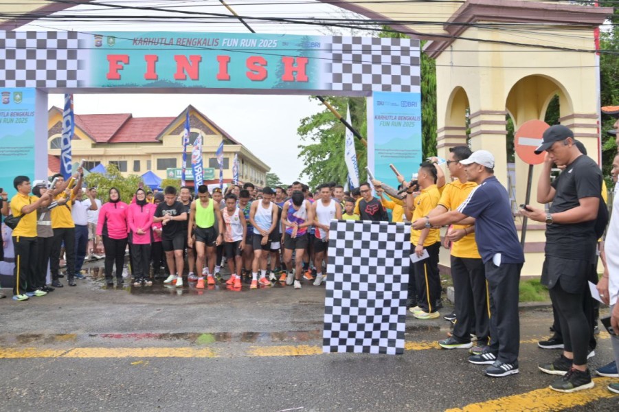 Karhutla Fun Run 2025 Diikuti Ribuan Peserta, Bupati Apresiasi Antusiasme Masyarakat Bengkalis
