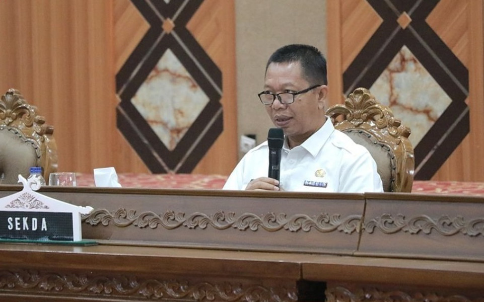 BPKAD Hadiri Rapat Penyampaian Hasil Reviu LPPD Tahun 2023 oleh Inspektorat