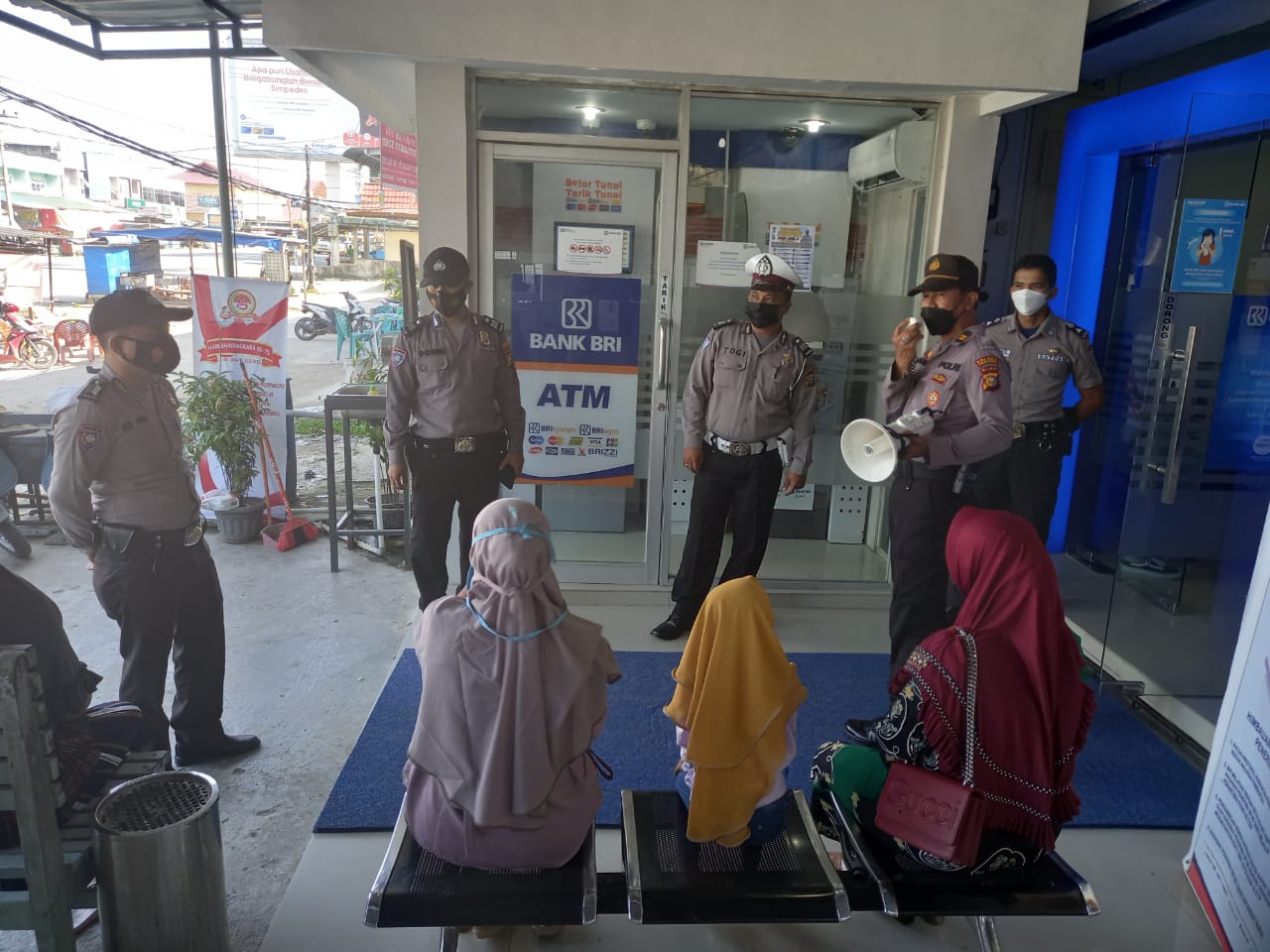 AKB, Polsek Pangkalan Kuras Kembali Gelar Operasi Yustisi Prokes