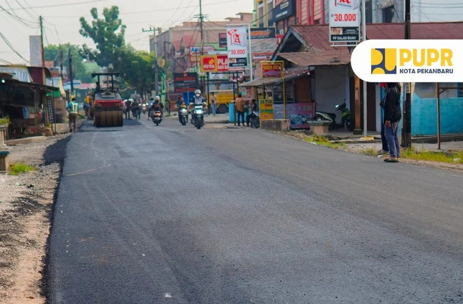 Dinas PUPR Pekanbaru Berkomitmen Usulkan Overlay untuk Lima Ruas Jalan