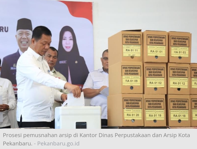 Retensi Berusia 10 Tahun, Seribu Arsip Dari 9 OPD Dimusnahkan