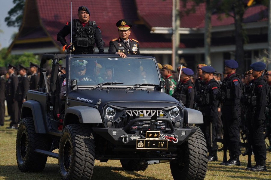 Peringatan Hari Bhayangkara ke-79 di Polda Riau Usung Semangat Kolaborasi dan Kepedulian Sosial