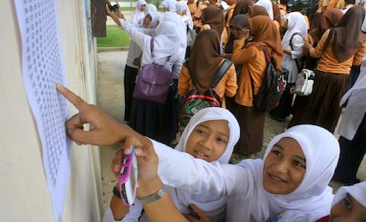Hasil UN SMP Sederajat Diumumkan, Pekanbaru Raih Nilai Tertinggi