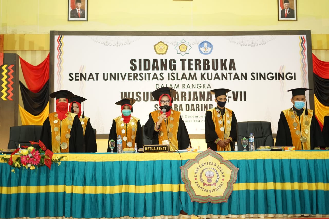 Universitas Islam Kuantan Singingi, Gelar Wisuda Ke-7 Secara Daring