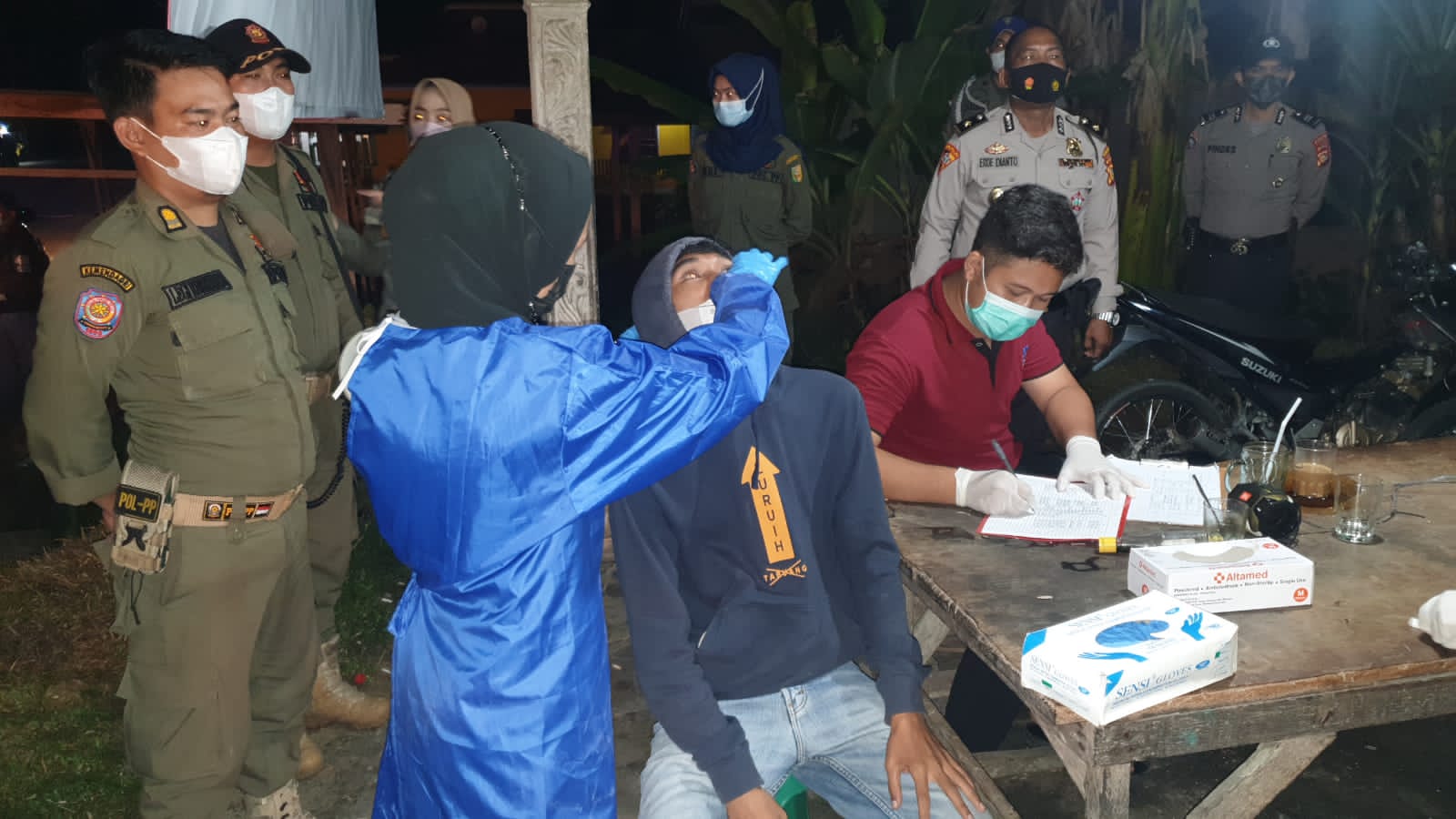 Satgas Penanganan Covid-19 Kuansing Lakukan Pengetatan Penerapan Prokes Dan Penyekatan Jalan 