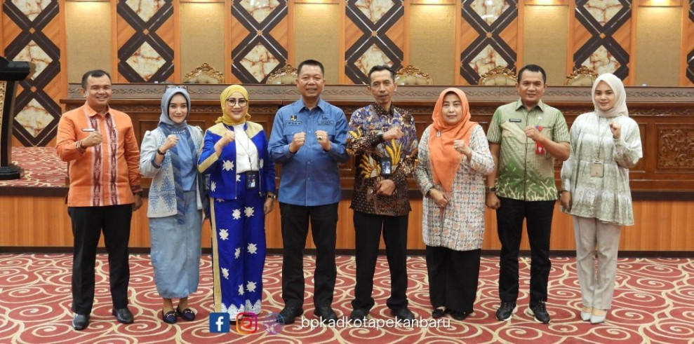 Dibuka Sekdako, Kepala BPKAD Pekanbaru Hadiri Sosialisasi Program Ketaspenan