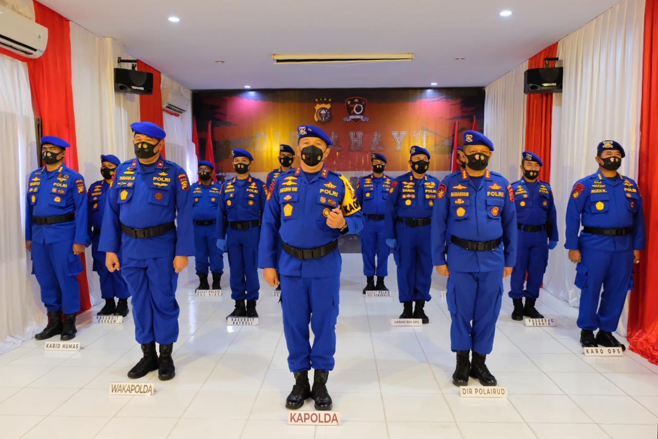 Peringati HUT KE 70 Polairud Secara Virtual, Kapolri : Jadilah Polri Yang Membanggakan Institusi