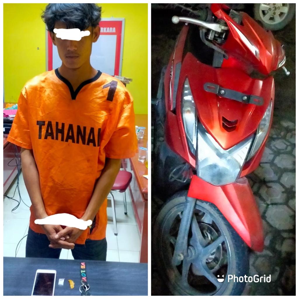 Miliki Sabu Sabu, Pemuda RK Digelandang ke Polres Kuansing