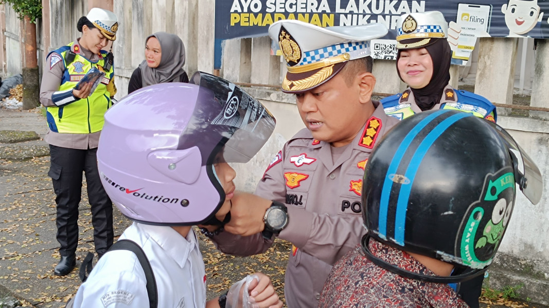 Tingkatkan Kesadaran Masyarakat Dalam Berlalu Lintas Ditlantas Polda Riau Hadirkan Program Riau Tertib Berkeselamatan